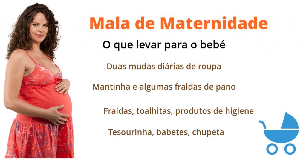 Mala de maternidade para o bebé