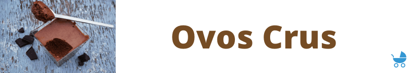 Ovos crus alimentos a evitar na gestação