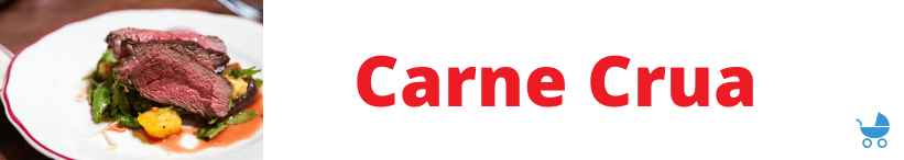 alimentos a evitar na gravidez carne crua