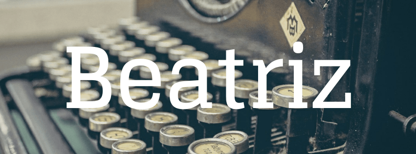 nomes de meninas 2017 portugal - beatriz