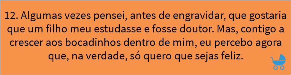 frases de grávida para seu bebé