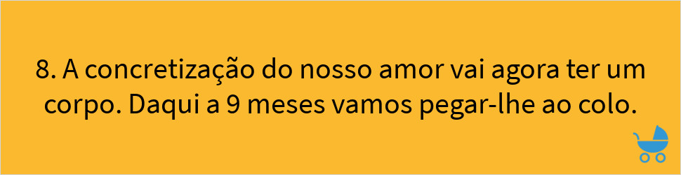 frases a divulgar a gravidez