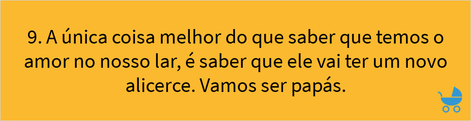 frases para divulgar a gravidez