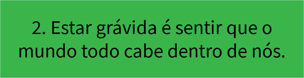 frases da gravidez