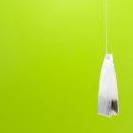 Saqueta para infusão de chá verde
