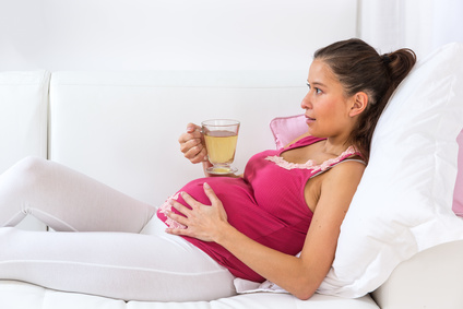 chá de cidreira na gravidez