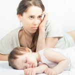 Mãe triste poderá ter uma depressão pós-parto