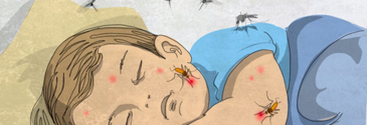 Repelentes de insetos em crianças