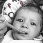 Bebé de com falta de apetite