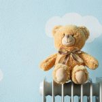 Usar um aquecedor no quarto do bebé