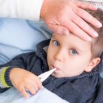 como medir a temperatura do bebé