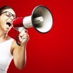 Gritar com os filhos