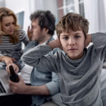 Comunicação entre mãe e pai