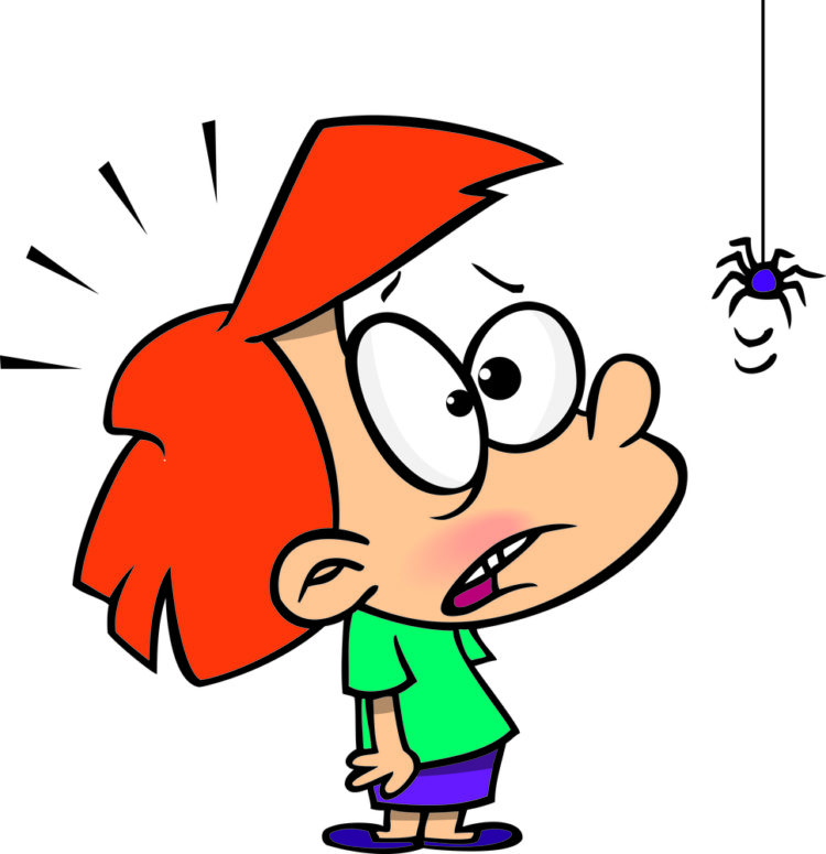 Aracnofobia em crianças