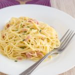 Como fazer esparguete carbonara saudável para crianças
