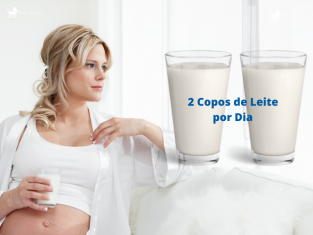 2 copos de leite por dia