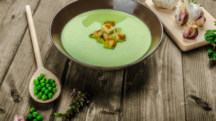 Como fazer Creme de Ervilhas Saudável para Crianças