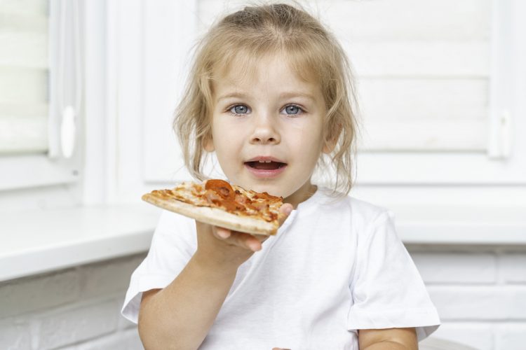 Receita de Piza 4 delícias saudável para crianças