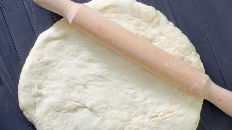 Receita de piza do campo com frango e milho para crianças