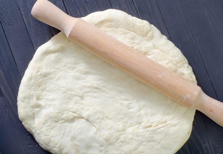 Receita de piza do campo com frango e milho para crianças